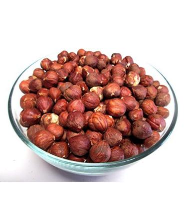 Hazelnuts 1kg Whole Raw Edible Nuts Natural Hazel Nut No Shell with Skin Unroasted Unsalted Kernels Non GMO Keto Paleo Protein Ready to Eat for Humans