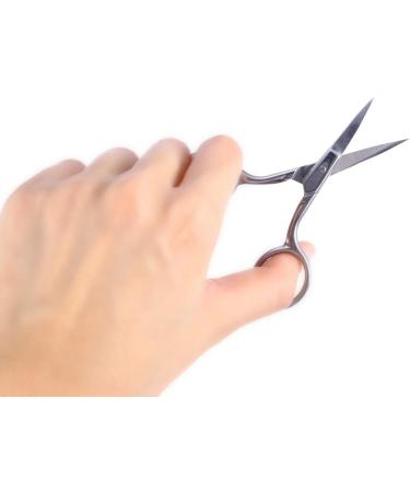 Buy Ciieeo Stainless Steel Facial Hair Scissors for Eyebrows & Nose Hair - Precision Grooming Tools for Women & Men - International Shipping Available - Buy Online on GoSupps.com