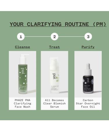 PAI SKINCARE London | PHAZE PHA Clarifying Face Wash Blemish & Blackhead Control Sulphate Free Clinically Proven for Sensitive Skin 100ml 3.4 Fl Oz (Pack of 1) - Buy Online on GoSupps.com