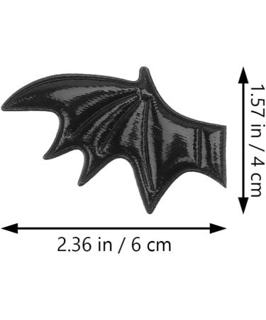Uonlytech 10Pairs Halloween Bat Hair Clips Devil Wing Hair Barrettes Bat Wings Hair Barrettes for Halloween Parties - Buy Online on GoSupps.com