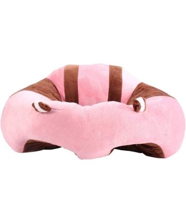 SealSee Baby Support Seat Sofa Plush Animal Shaped Learning Chair - Pink | 3-16 Months - Buy Online on GoSupps.com