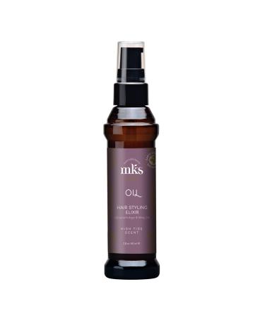 MKS eco Oil  High Tide - 2 fl oz - Hair Styling Elixir - Moroccan Argan Oil  Hemp Seed Oil - Moisturize & Nourish Hair  Control Frizz  Increase Smoothness - Vegan & Cruelty Free High Tide 2 Fl Oz