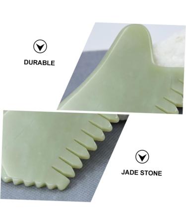 Frcolor Head Massage Kamm - Jade Comb for Relaxation Pregnancy and Scalp Care | International Shipping Available - Buy Online on GoSupps.com