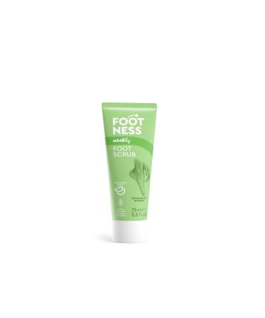 FOOTNESS Foot Scrub - Exfoliates gently softens and restores the skin leaving a fresh feeling. (75 ml)