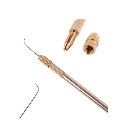 German Needle + holder for power supplies Golden 1pc German needle - Buy Online on GoSupps.com