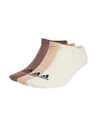 adidas Unisex Thin And Light Sportswear Low-cut Socks 3 Pairs socks 37 1/3-39 1/3 wonder white/magic beige/earth strata