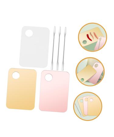 3 Sets Makeup Palette & Blending Tray - Ideal Foundation Mixing Tool | International Shipping - Buy Online on GoSupps.com