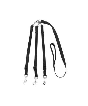 3 in 1 Dog 3 Way Leads with Soft Padded Handle No Tangle Dogs Coupler Leash Pet Triple Lead
