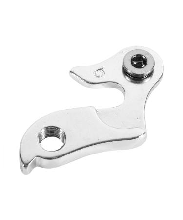 Derailleur Hanger, Rear Gear Mech Bike Hooks, Universal Derailleur Hanger, Bike Gear Aluminium Alloy Mountain Bike Hook Drop Out Adapter Fits for Bikes Rear Gear Hanger Hanger Tail(Number 1)