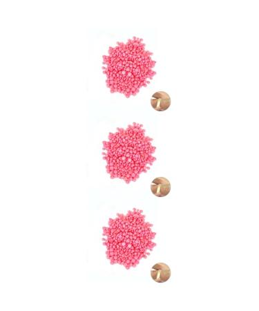 minkissy 3pcs Painless Hair Removal Depilatory Bead Wax Bead Hard Wax Beans Wax Pellets Whole Body