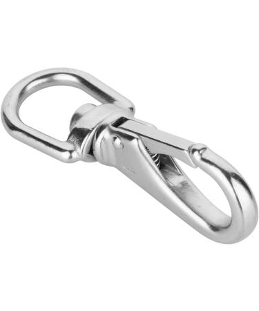 Faneta Stainless Steel Swivel Eye Snap Hooks  Flag Pole Clips  Marine Grade Scuba Diving Clips  Heavy Duty Spring Snap Hooks  Sturdy Metal Keychain Clips (3-1/2 Inch  M5/1#  4-Pack) - Buy Online on GoSupps.com