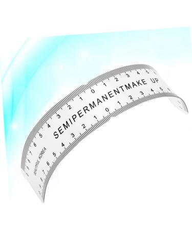 FOMIYES 4 Pcs Eyebrow Ruler 200mg Protractor Eyebrow Measuring Tool Eyebrow Stencil Positioning Pen Reusable 1 count (Pack of 1) Blackx4pcs - Buy Online on GoSupps.com