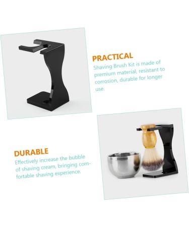 Beavorty Men's Razor Set | Badger Brush & Shaving Soap Kit for Beards - Premium Stainless Steel Hair Care - Buy Online on GoSupps.com