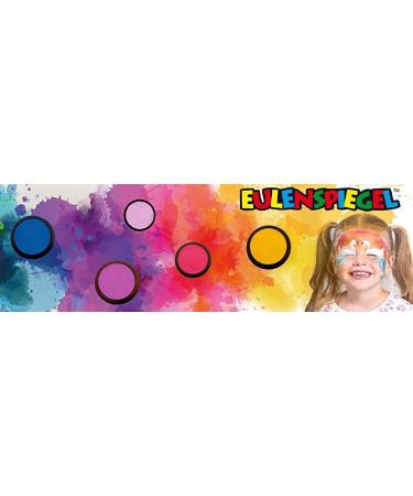 Eulenspiegel 955529 Professional Brush Set - 2 & 3 Synthetic Fiber Round Brushes for Makeup Face & Body Painting - International Shipping Available - Buy Online on GoSupps.com