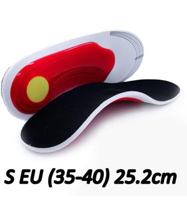 Orthotic Insoles for Women Arch Support Insoles for Men Plantar Fasciitis Arch Support Shoe Boot Flat Feet Inserts Orthotic Feet Heel Pain Shock Absorption Comfortable Insoles (Small EU 35-40) - Buy Online on GoSupps.com