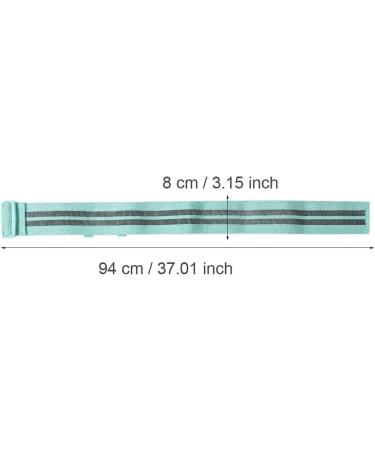 Adjustable Resistance Bands - Non-Slip Hip Exercise Loops for Gym & Yoga | Unisex Fitness (Light Green - Buy Online on GoSupps.com