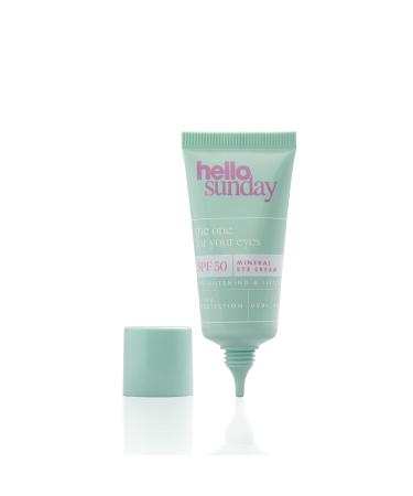 Hello Sunday The One For Your Eyes Mineral Cream SPF 50 - Unisex 0.5 oz | Shop Internationally for Ultimate Sun Protection - Buy Online on GoSupps.com