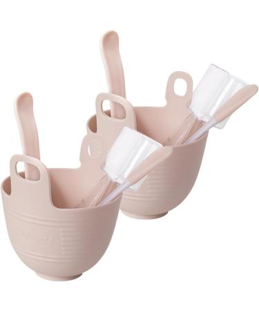 Beaupretty Makeup Accessories 4 Sets facial bowl silicone DIY cosmetic cosmetic bowl brush applicator makeup prep silicone bowl facial mud bowls mix Silica gel skin care set Miss Skincare - Buy Online on GoSupps.com