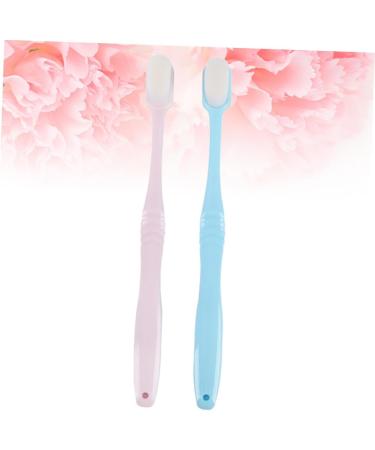 Beaupretty 2-Piece Cleaning Toothbrush Set | Stylish Fur Design Toothbrushes for Dental Care - Buy Online on GoSupps.com