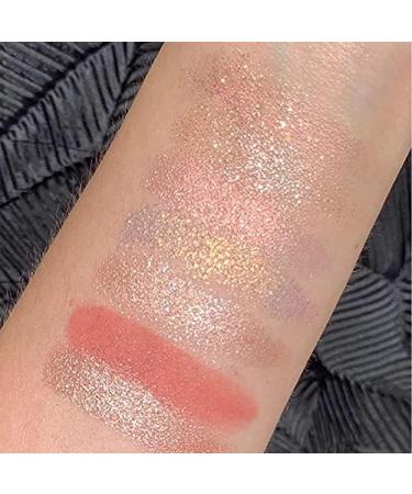 Lovelycat 9 Colors Glitter Eyeshadow Makeup Palette Matte High Pigmented Colorful Creamy Texture Eye Shadow Powder Natural Waterproof Long Lasting Eyeshadow Powder Cosmetics (gold) - Buy Online on GoSupps.com