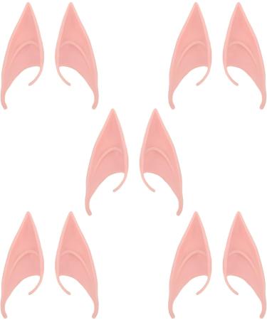 Homoyoyo Elf Ears Cosplay - 25 Pairs of Latex Ear Prosthetic Tips for Fairy Costume - Buy Online on GoSupps.com