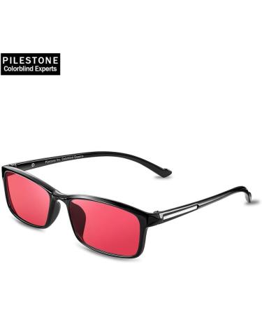PILESTONE GM-2 Color Blind Glasses | Protan Red Shades | Corrective Glasses for Red/Green Color Vision | Shop Internationally - Buy Online on GoSupps.com