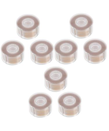minkissy 9 Rolls Lace Double Eyelid Sticker Eye Shadow Stickers Natural Eyelid Tape Eye Lift Tape Eyelid Lifter Strips Double Sided Tape Girl Double Eyelid Tape Tool Woman Invisible
