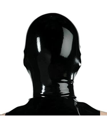 Buy Unisex Latex Rubber Executioner Mask - Black with Eye Nose & Mouth Holes | International Shipping - Buy Online on GoSupps.com