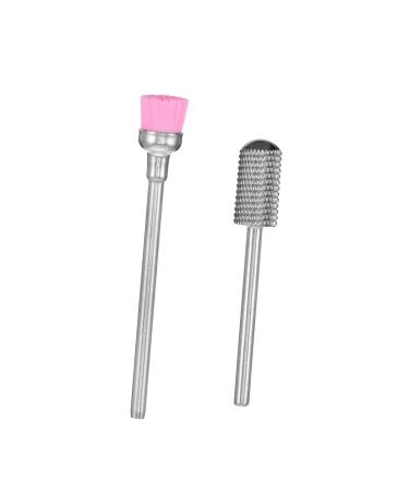 minkissy Drill nail polisher electric nail file nail drill heads pedicure drill bits ceramic nail bits nail drill bits manicure drill bits nail kits Tungsten steel head Nail