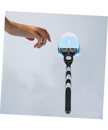 Hakidzel 2-Pack Suction Cup Razor Holder Rack - Wall-Mounted Shaver Storage for Bathroom - Buy Online on GoSupps.com
