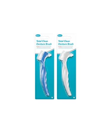 Gem DentaGlo Total Clean Denture Brush - Assorted Colours X1