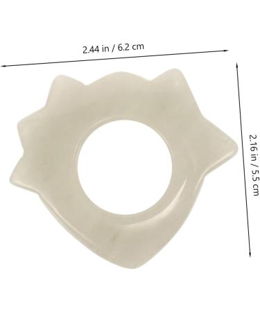 Didiseaon 3pcs Guasha Tool for Face Tool for Face Gua Sha Stone Tools Jade Skincare Essentials 6.20X5.50X0.90CMx3pcs As Shownx3pcs - Buy Online on GoSupps.com