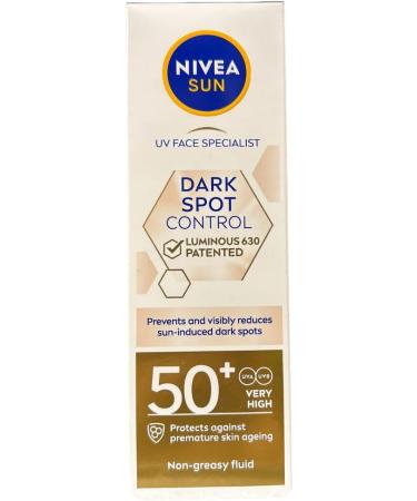 NIVEA Sun Cr me Visage UV Specialist Anti Taches Fonc es SPF 50+ Lumineux 630 40ml 1 Pi ce - Buy Online on GoSupps.com