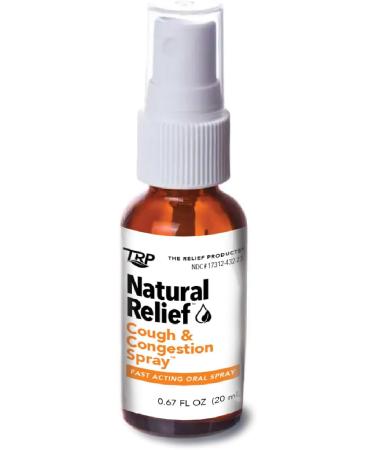 Natural Relief Cough & Congestion Spray Multi Symptom Cough and Congestion Relief Including Chest Tightness Congestion and Mucus - Buy Online on GoSupps.com