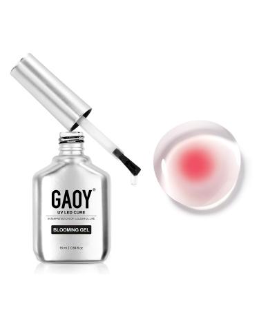 GAOY Nail Blooming Gel 16ml Clear Blooming Gel Nail Polish Spreading Effects Soak Off UV Gel for Nail Art DIY