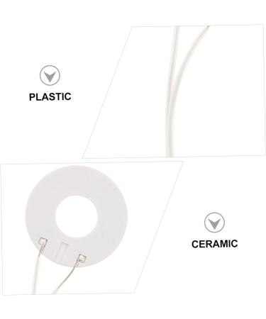 Beavorty 4 Pcs White Plastic Heating Appliance Repair 9.5X2.5CMx2pcs Whitex2pcs - Buy Online on GoSupps.com