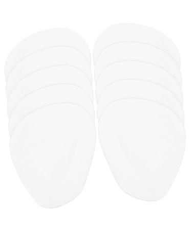 Clear Jel 15 Pairs High Heel Insoles Forefoot Pads for Women Gel of Foot Pads Foot Gel Pads Adhesive Forefoot Pad Plantar Insoles Womens Shoe Insoles Clear Gel Non-Slip