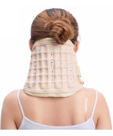 Inflatable Cervical Neck Traction Device Heating Neck Stretcher Correction Repair Physiotherapy Spine Massager for Home Traction Spine Alignment Large - Buy Online on GoSupps.com