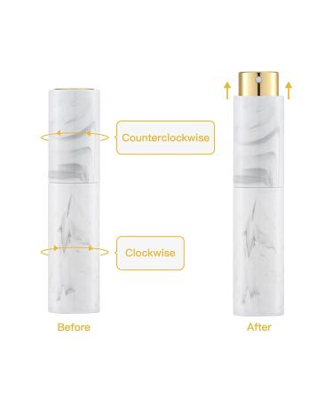 Tekson 10ML Perfume Atomizer Travel (7 PCS) - Refillable Cologne Dispenser Spray Empty Bottles in 7 Colors - Mini Sprayer Size - Pack of 1 - Buy Online on GoSupps.com