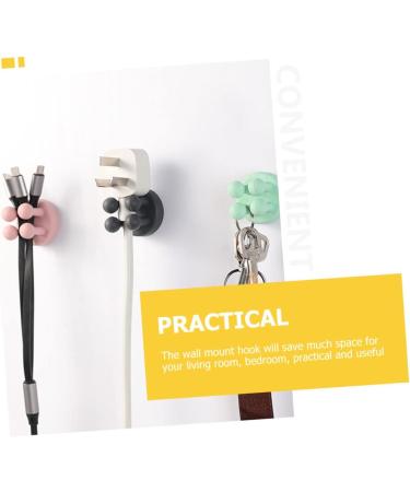 Zerodeko 12-Pack Shaving Hooks - Versatile Toothbrush & Razor Holders for Bathroom & Office - Multi-Purpose Door & Shower Wall Hooks - Buy Online on GoSupps.com