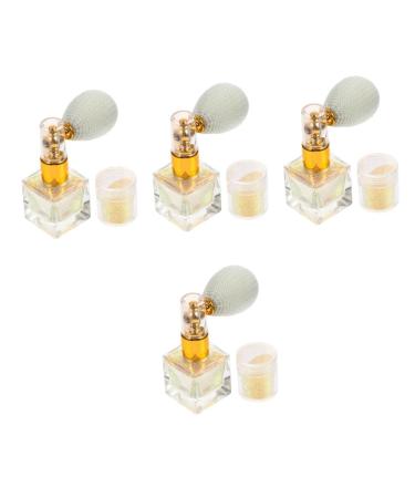 FOMIYES 4 Sets Body Air Bag Powder Makeup Highlighter Shimmering Spray Powder Highlight Powder Spray Nail 6.5x3cmx4pcs As Shown 2x4pcs