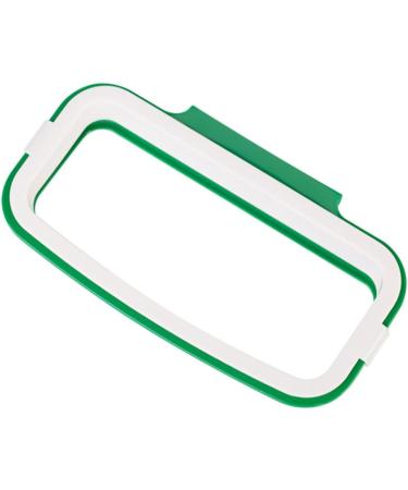 Hanging Trash Garbage Bag Holder for Kitchen Cupboard Green and White - Buy Online on GoSupps.com
