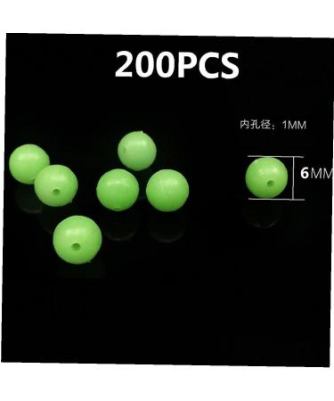 Buy Bemvp Luminous Fishing Beads 6mm Glow Round Soft Beads for Lures | 200 Pieces International Shipping - Buy Online on GoSupps.com