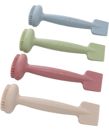 Soft Silicone Dual Ended Facial Mask Brush for Versatile Use Eco-Friendly and Durable Suitable for Gentle Skin Care - Buy Online on GoSupps.com