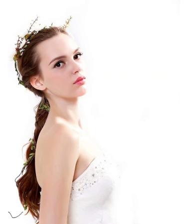 Stylish Flower Crown & Adjustable Headband for Women and Girls - Perfect Hair Accessory | Shop Internationally - Buy Online on GoSupps.com
