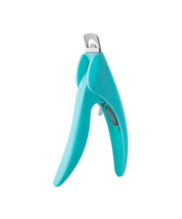SJLS 3 Colors U Shaped Cutting Nail Art Clippers for Nails French False Nail Tips Edge Cutters Stainless Steel Trimmers Manicure Tool (Color : Blue)