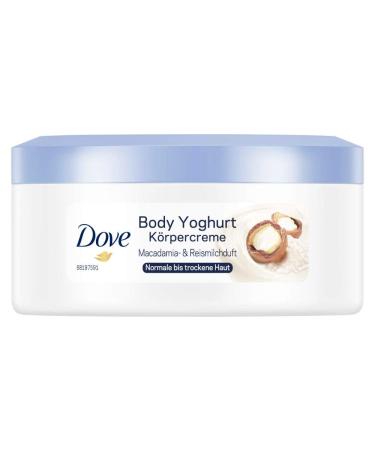 Dove Body Yoghurt Body Cream 250ml | Macadamia & Rice Milk - Hydrating Body Cream for All Skin Types | International Shipping Available - Buy Online on GoSupps.com