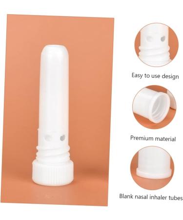Lurrose 45 Pcs Snorkel Accessories Perfume Container Essential Oils | Empty Inhaler Stick for Aromatherapy | Nasal Inhaler Tube x3pcs Included - Buy Online on GoSupps.com