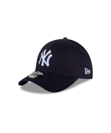 New Era 9FORTY New York Yankees Baseball Cap - MLB League Basic - Navy Blue 31 Blue/White-3