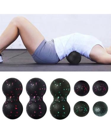BLBTEDUAMDE Peanut Massage Yoga Balls - High Density Lightweight & Durable | Peanut-Blue Color | International Shipping - Buy Online on GoSupps.com